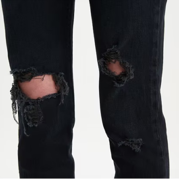 LIKE NEW! Levi’s 501 Skinny with Knee Rips - Wild Bunch Black - Picture 2 of 16